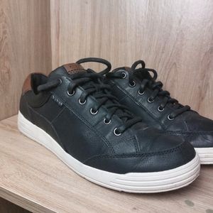 Nunn Bush Men's Kore City Walk Low Top Sneakers Black Comfort Shoes Size 11 M